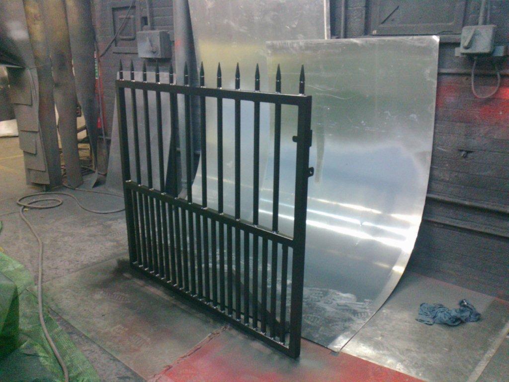 Metal Gates being fabricated in our workshop