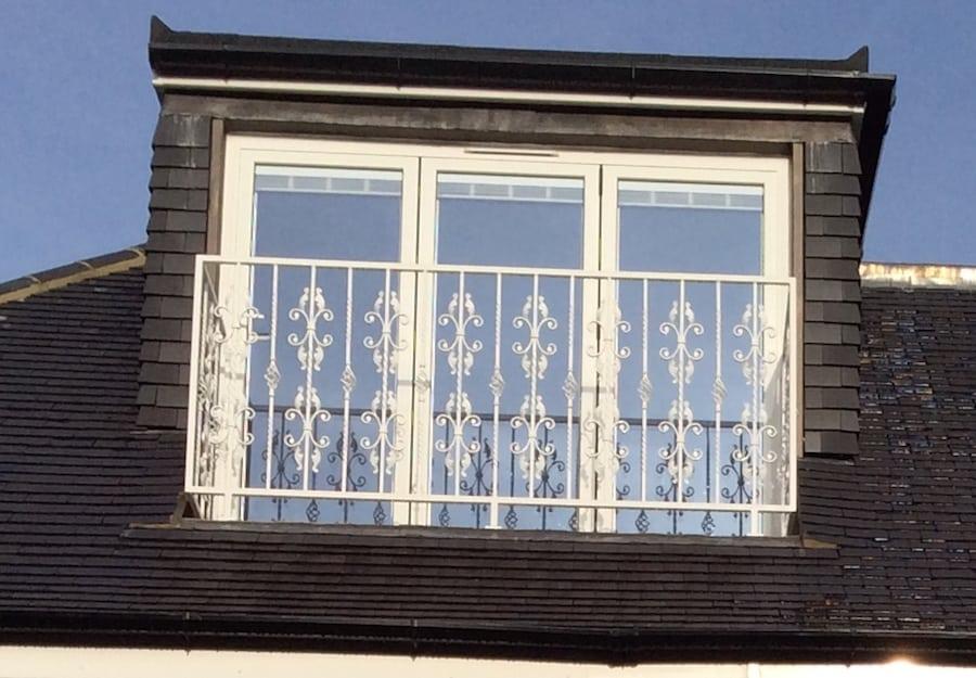 Matching Juliet Balcony and Window Railings