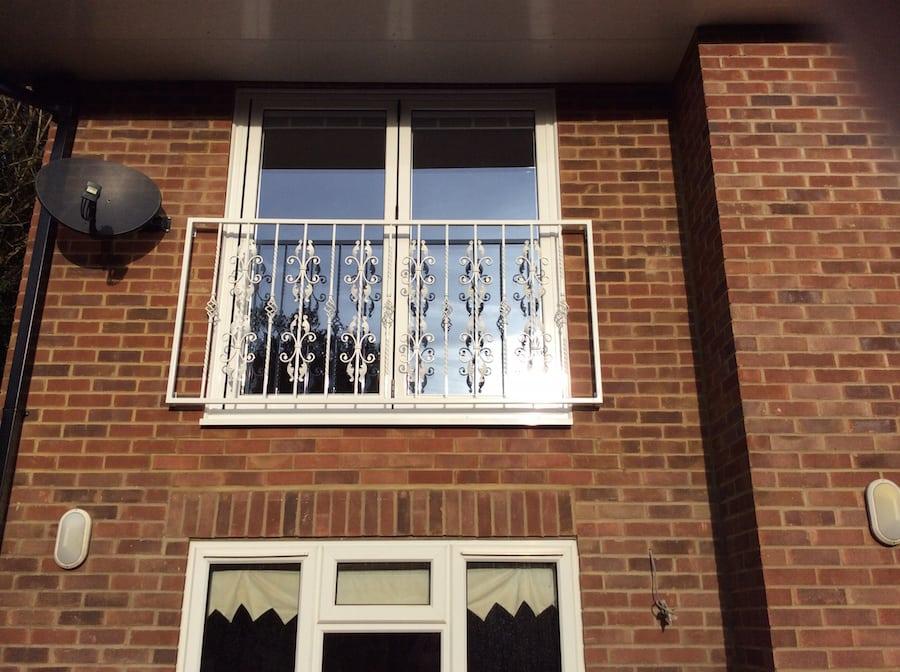 Matching Juliet Balcony and Window Railings