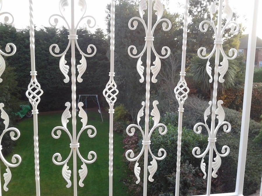 Matching Juliet Balcony and Window Railings