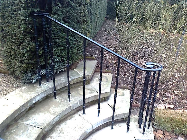 Wrought Iron Handrails Hampstead