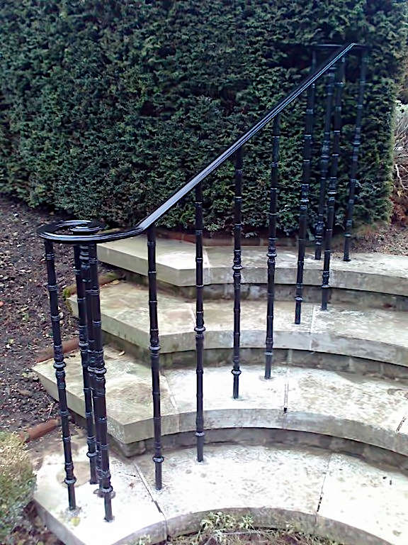 Wrought Iron Handrails Hampstead