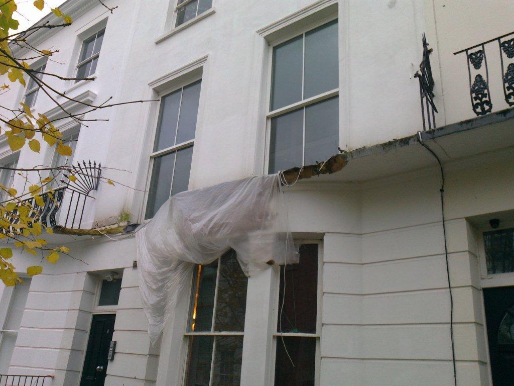 Balcony Repairs Grade II Listed House
