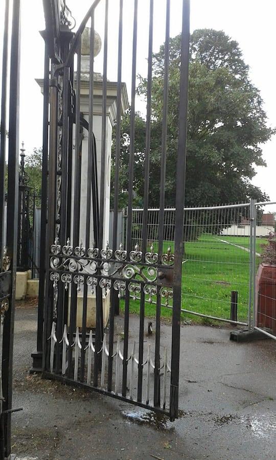 Wrought Iron Gate Restoration