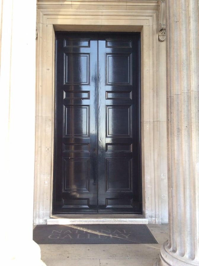 Door Survey, National Gallery London WC2