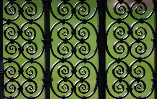Wrought Iron Railing Panels — photo 1
