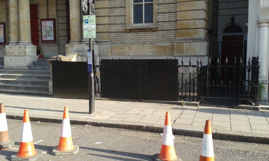 Church Railing Repairs, Grade II Listed Church, Westminster