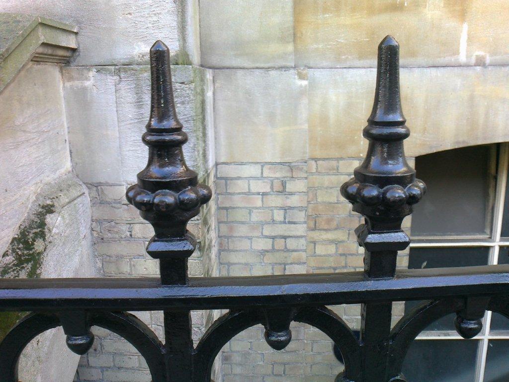 Church Railing Repairs, Grade II Listed Church, Westminster