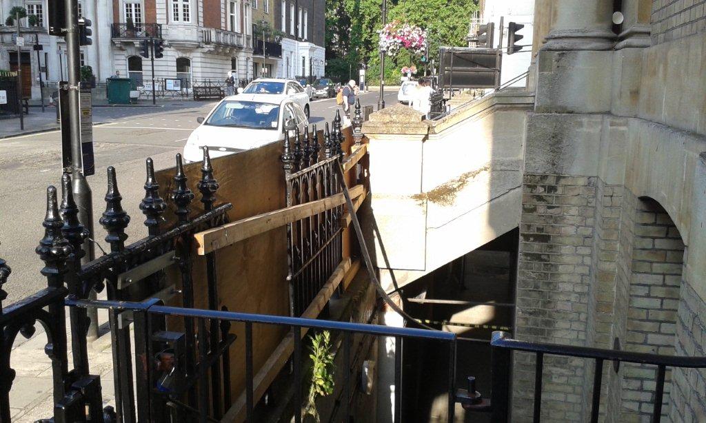 Church Railing Repairs, Grade II Listed Church, Westminster
