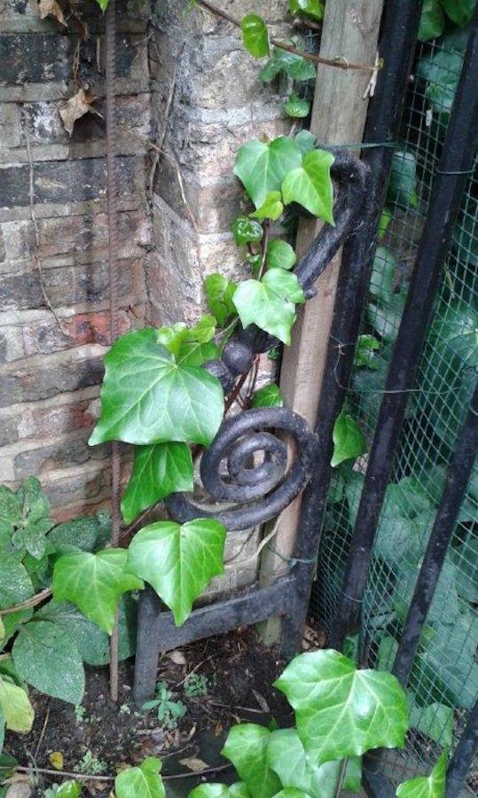 Wrought Iron Metal Victorian Gate Repair & With New Arch