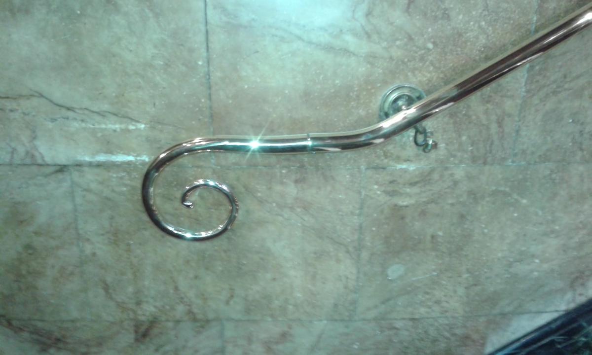 Brass Handrail Repairs, Westminster, London - Grade II Listed Building