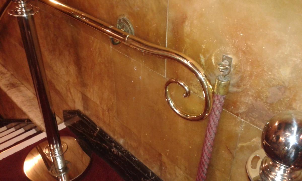 Brass Handrail Repairs, Westminster, London - Grade II Listed Building