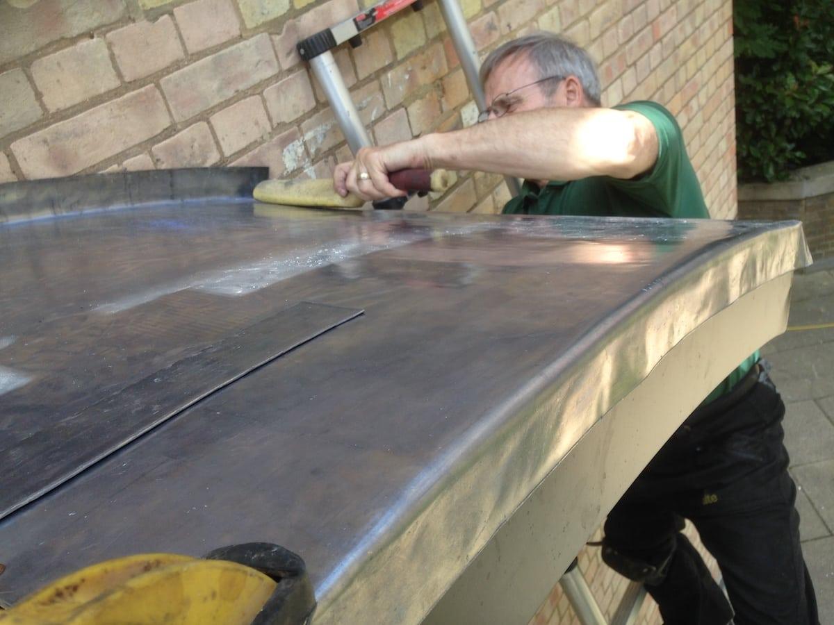 Metal Entrance Canopy Hampstead