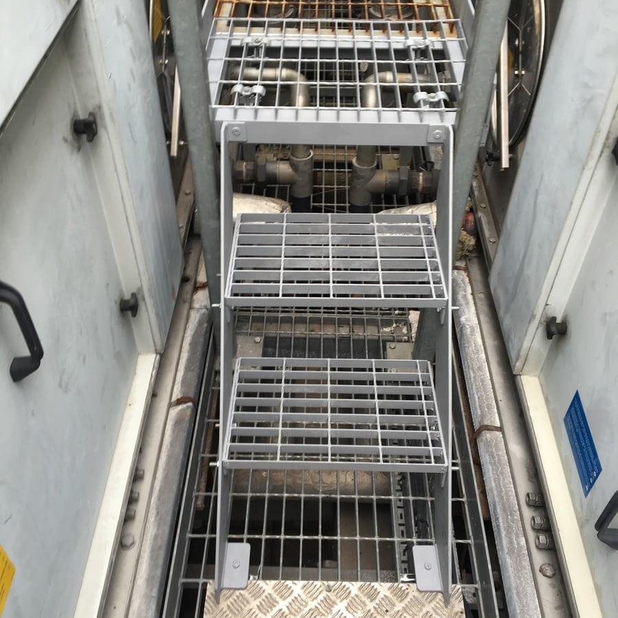 Metal Steps and Walkways, Unilever House, London, EC1