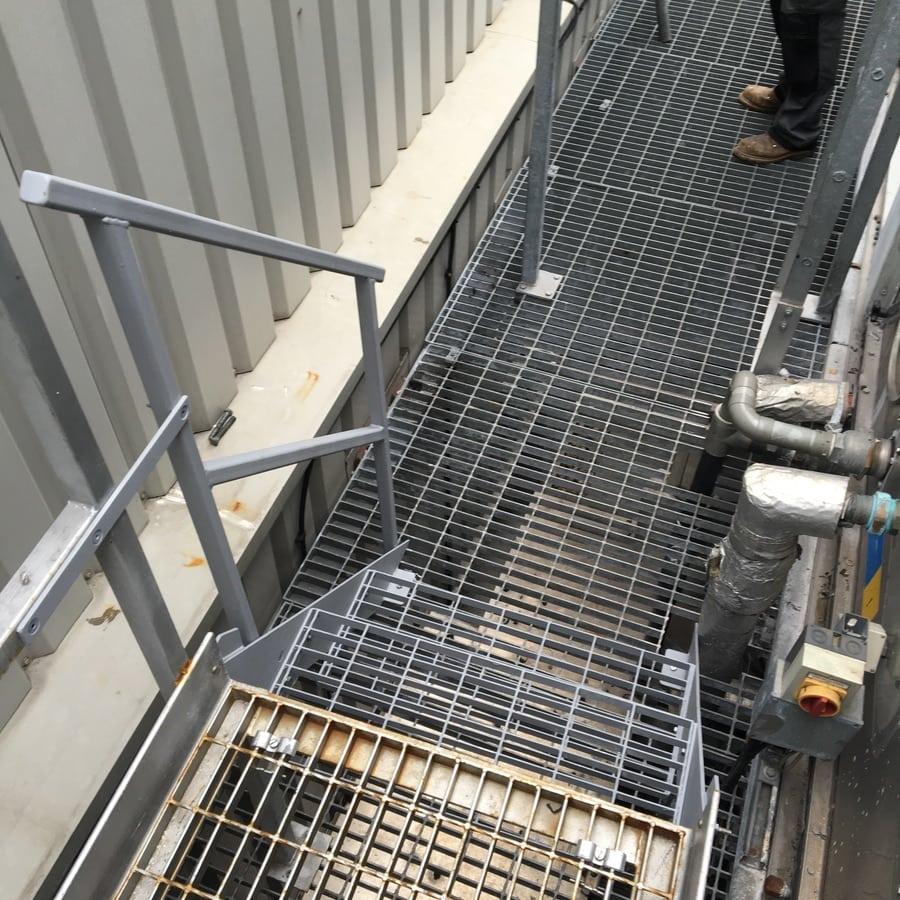 Metal Steps and Walkways, Unilever House, London, EC1