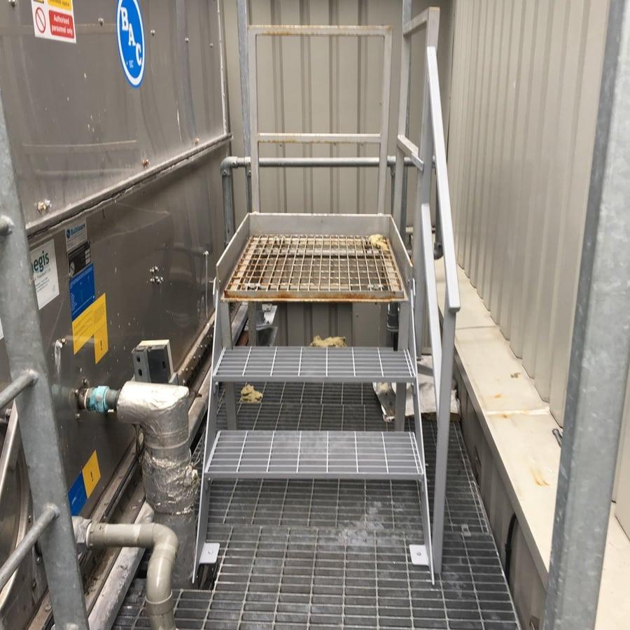 Metal Steps and Walkways, Unilever House, London, EC1