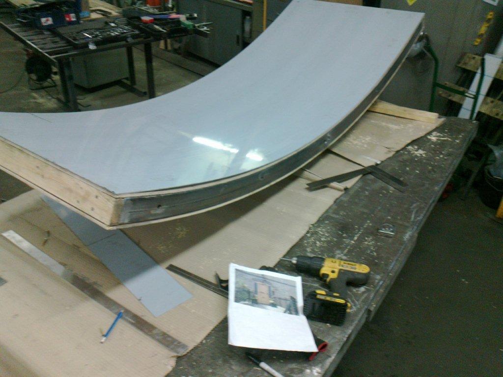 Metal Entrance Canopy Hampstead