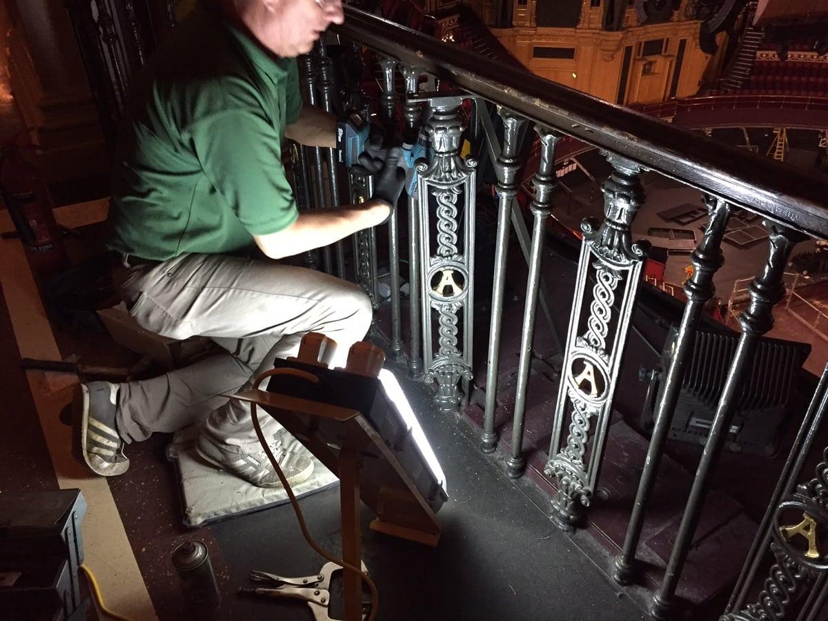 Railing Repairs Kensington, Royal Albert Hall, London W7