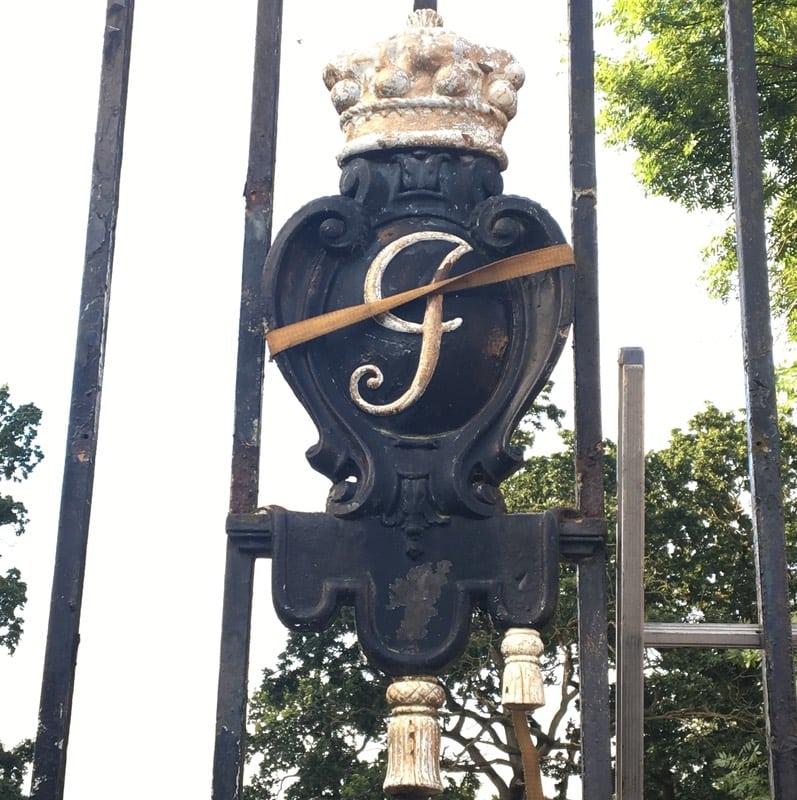 Refurbishment of Arnos Park Gates, Enfield, London N14