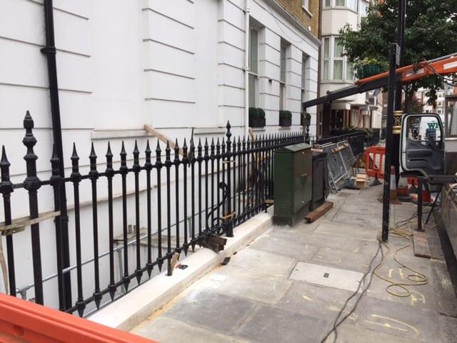 Railing Repairs, Marylebone, London W1