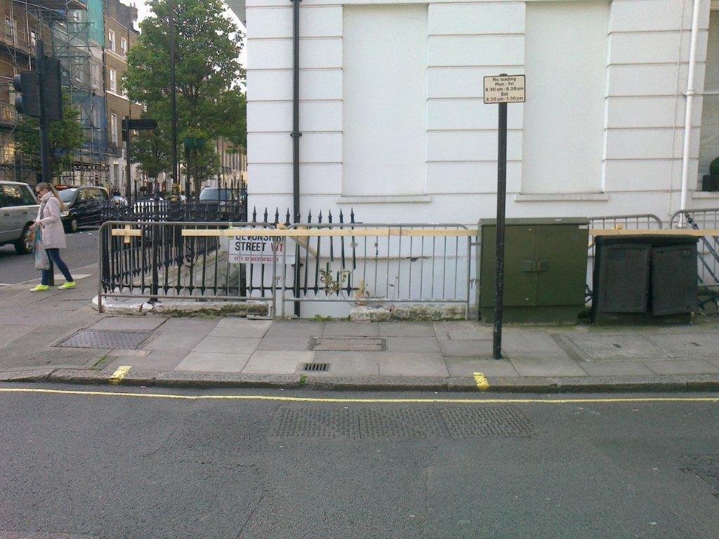 Railing Repairs, Marylebone, London W1