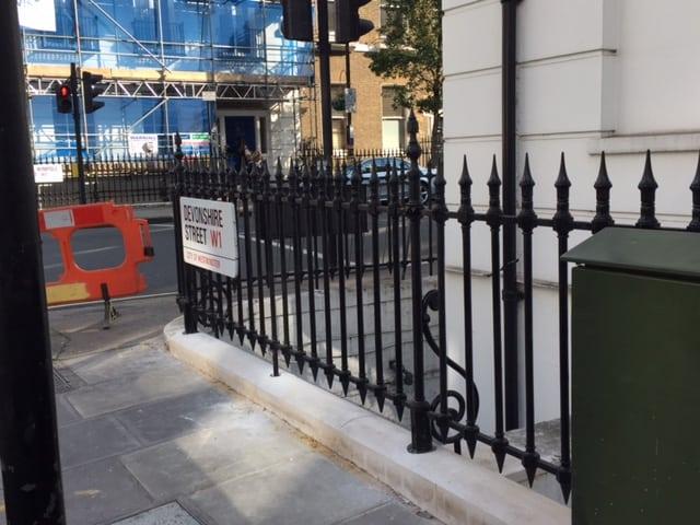 Railing Repairs, Marylebone, London W1