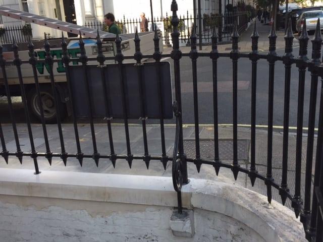 Railing Repairs, Marylebone, London W1