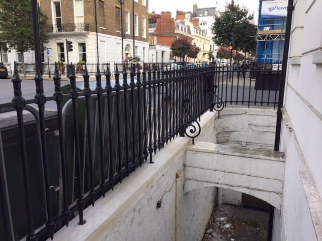 Railing Repairs, Marylebone, London W1