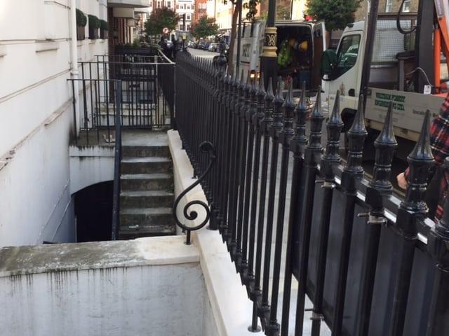 Railing Repairs, Marylebone, London W1