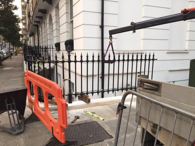 Railing Repairs, Marylebone, London W1