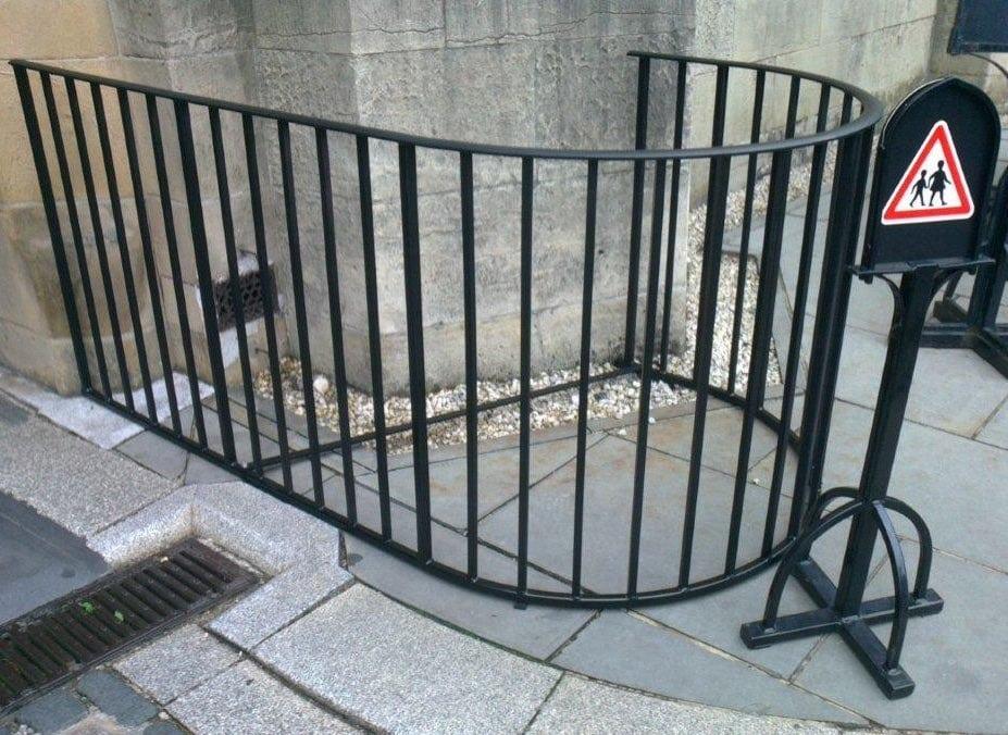 Steel Guardrails, London