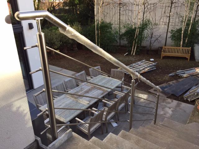 Stainless Steel Handrails, Hampstead