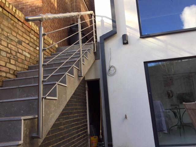 Stainless Steel Handrails, Hampstead