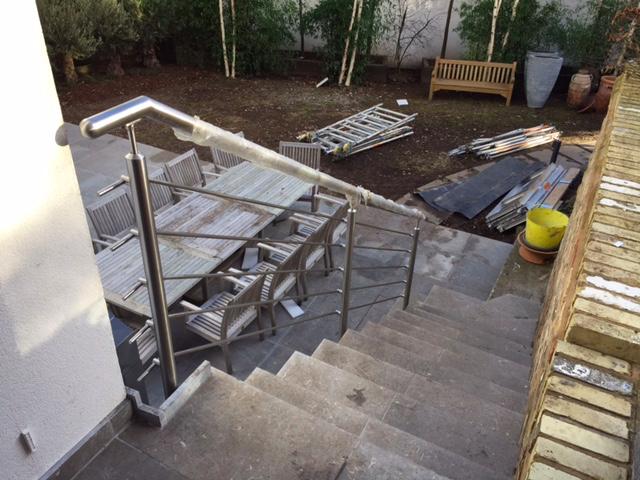 Stainless Steel Handrails, Hampstead