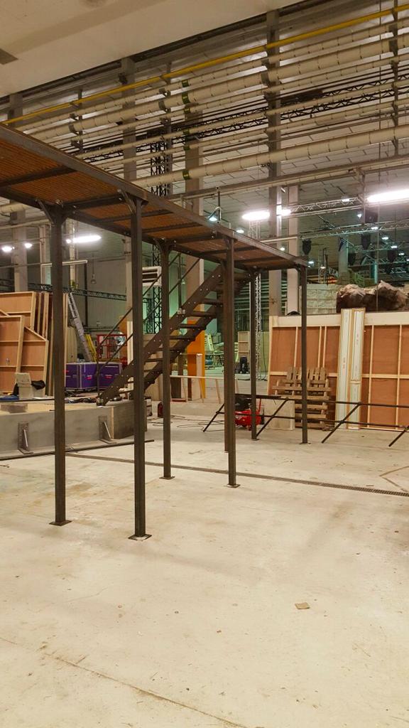 Metal Walkway for the CRYSTAL MAZE Bristol