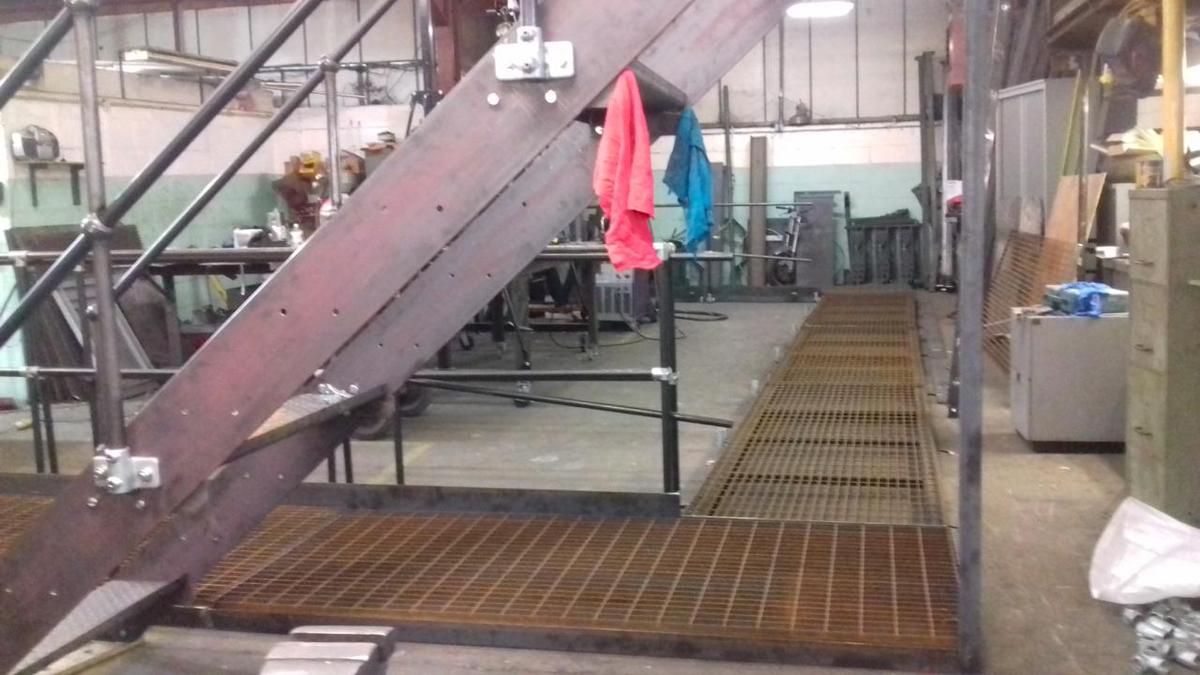 Metal Walkway for the CRYSTAL MAZE Bristol
