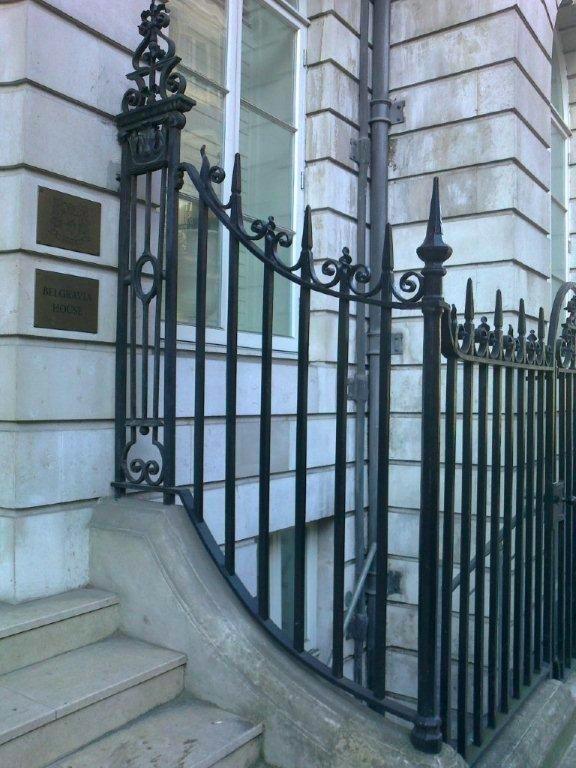 New Wrought Iron Railings Mayfair London W1