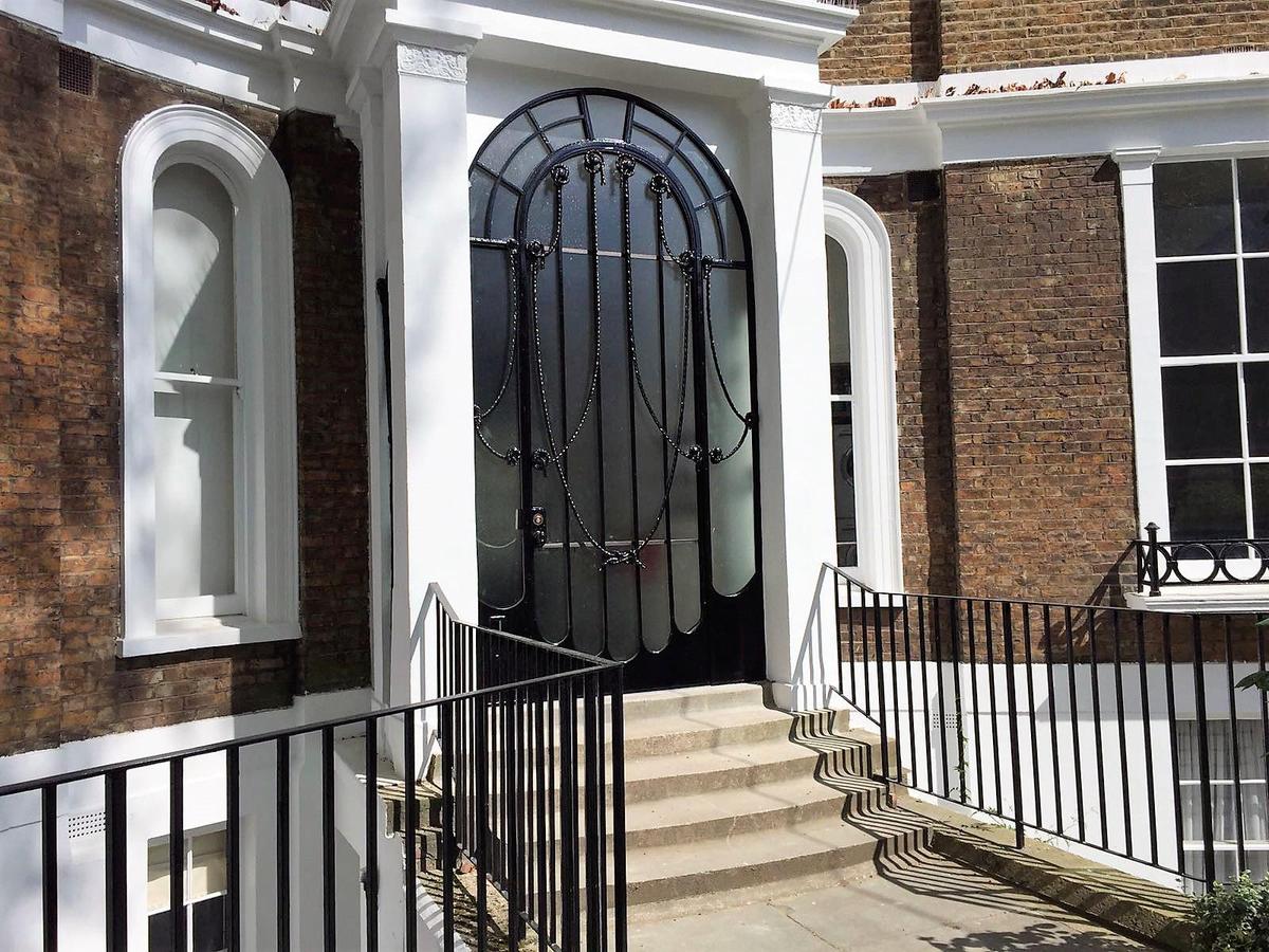 Refurbishment of Metal Door, Porchester Terrace, Bayswater, London W2