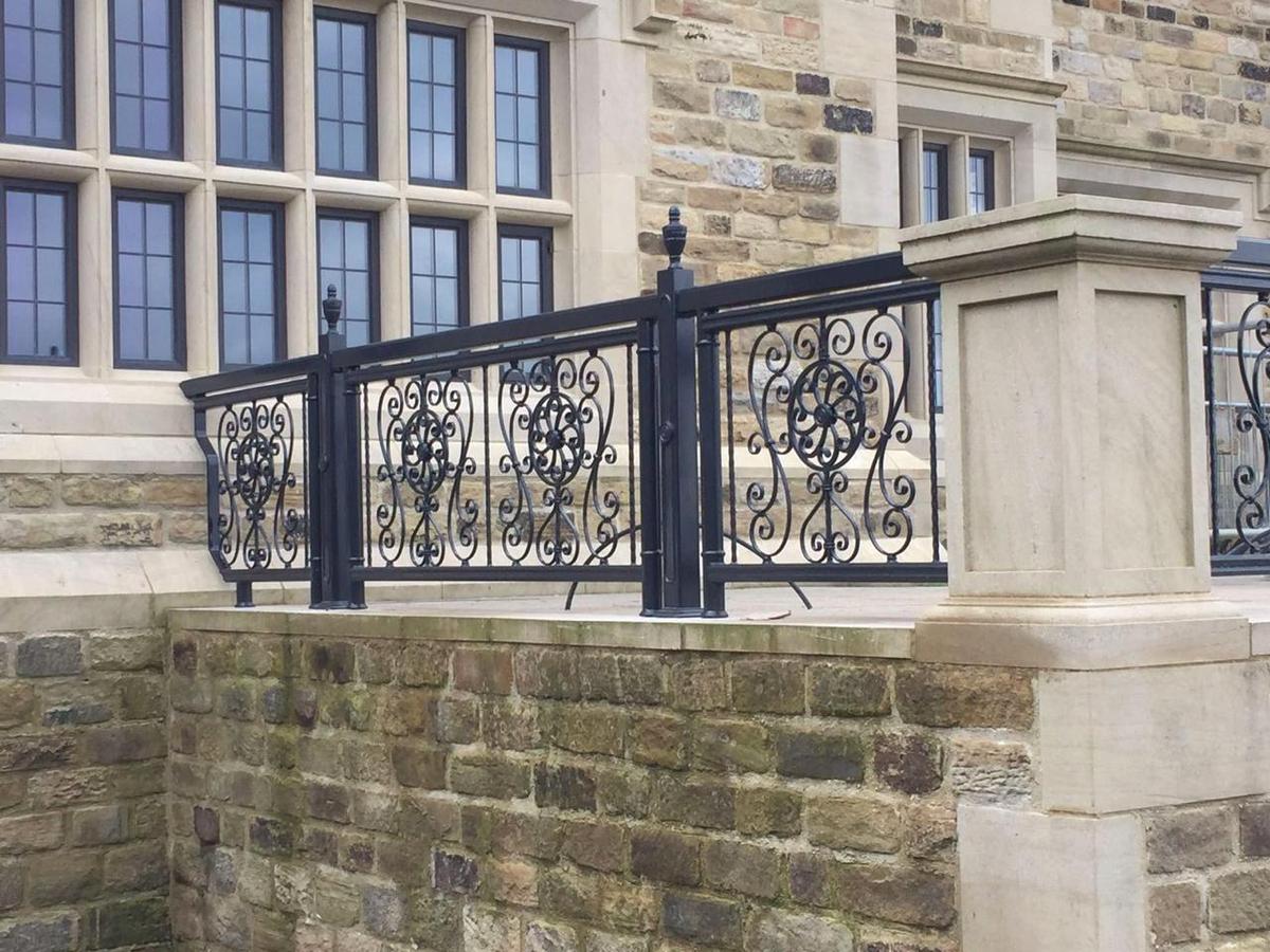 New Wrought Iron Railings for fabulous new mansion, Lancashire