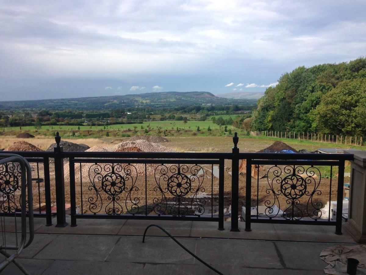 New Wrought Iron Railings for fabulous new mansion, Lancashire