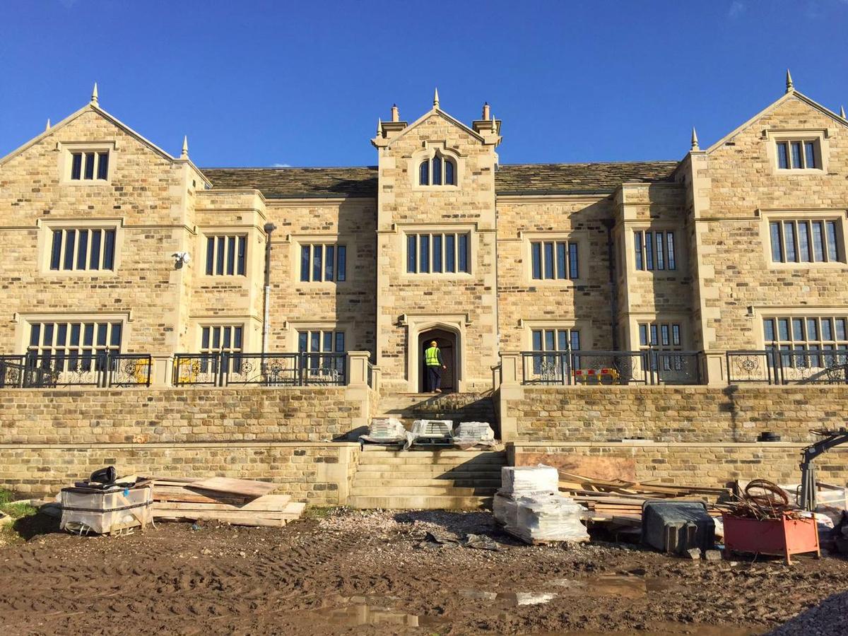 New Wrought Iron Railings for fabulous new mansion, Lancashire