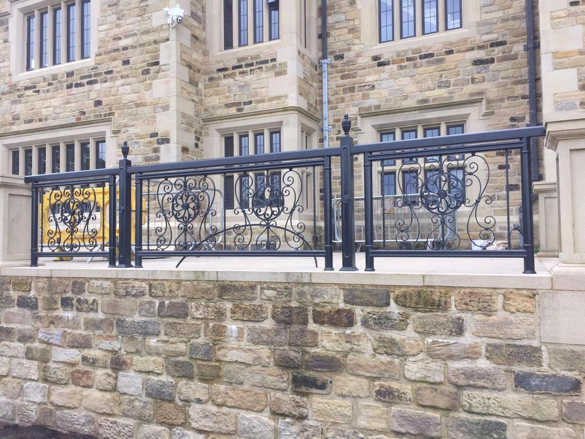New Wrought Iron Railings for fabulous new mansion, Lancashire