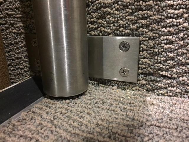 Stainless Steel Handrails, Grade II Listed Building, Unilever House, London EC1