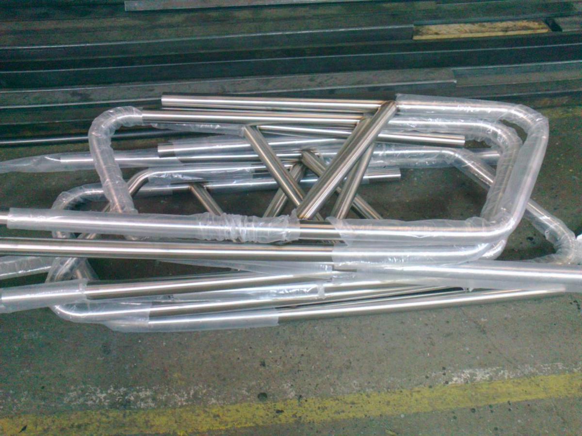 Stainless Steel Handrails, Grade II Listed Building, Unilever House, London EC1