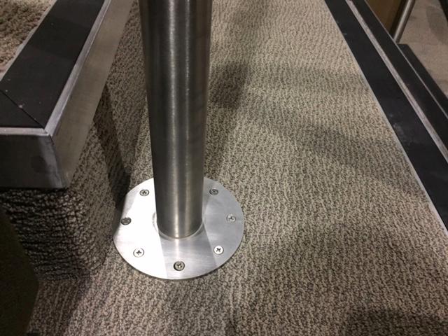 Stainless Steel Handrails, Grade II Listed Building, Unilever House, London EC1