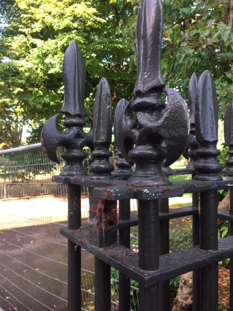Detailed Inspection of Gates, National Maritime Museum, Greenwich