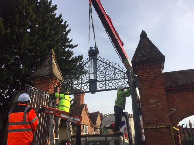 Refurbishment of Grade II Listed Gates