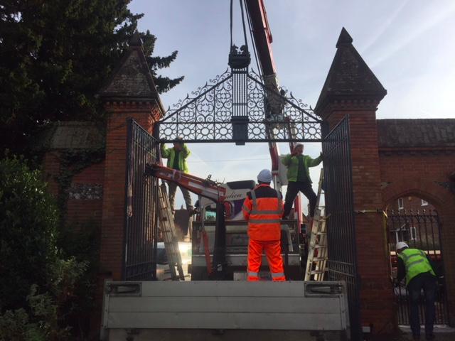 Refurbishment of Grade II Listed Gates