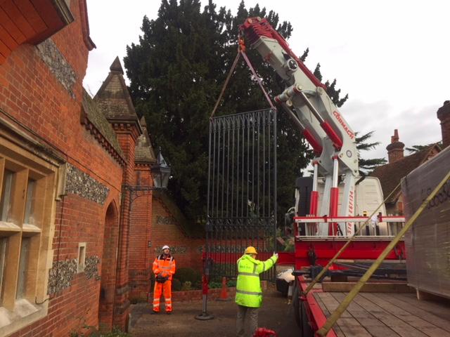 Refurbishment of Grade II Listed Gates