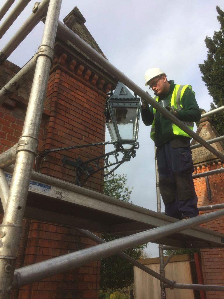 Refurbishment of Grade II Listed Gates